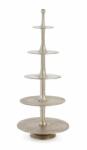Bizzotto Platou supraetajat metal argintiu Mallet 63x152 cm (0184871) Tava