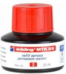 edding MTK 25 tartalék festék alkoholos filchez, piros