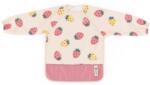 Petite&Mars Ben bavețică cu mâneci lungi 2 y+ Beige Strawberries 1 buc Bavata