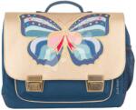 Jeune Premier Iskolai aktatáska Classic Midi Butterfly Jeune Premier ergonomikus luxus kivitel 30*38 cm (JPCLD24160)