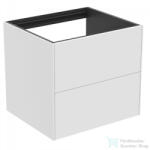 Ideal Standard CONCA 60x55 cm-es 2 fiókos fali szekrény mosdó és pult nélkül, matt fehér T4355Y1 (T4355Y1)