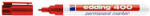 edding Marker permanent EDDING 400 piros