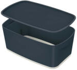 LEITZ Tárolódoboz LEITZ COSY MyBox fedővel kicsi bársony szürke (52630061, 52630019, 52630089)