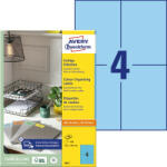 Avery Zweckform Etikett címke univerzális 105x148mm 100ív Avery kék