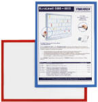 FRANKEN Dokumentumtartó A/4 mágneses FRANKEN ITS-A4M piros