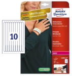 Avery Zweckform Etikett nyomtatható karszalag 265x18mmAvery 100db/dob fehér