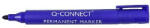 Q-CONNECT Marker permanent Q-CONNECT kerek hegyű kék