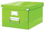 LEITZ Tárolódoboz CLICK&STORE A/4 méretű zöld