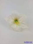  Liliom selyemvirág fej 11 cm - Ekrü