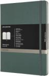 Moleskine Тефтер с твърди корици Moleskine Pro Collection X-Large - Зелен (PROPFNTB4HK19)