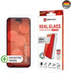 Displex Folie pentru iPhone 15 Pro - Displex Real Glass + Case - Clear (KF2324201) - pcone