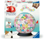 Ravensburger Puzzle 3D Squishmallows 72 piese (RVS3D11583) - ejuniorul
