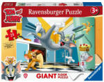 Ravensburger Puzzle mare de podea Tom si Jerry 24 piese (RVSPC03126) - ejuniorul Puzzle