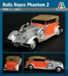 Italeri Rolls Royce Phantom II 1: 24 makett autó (3703s) (3703s)