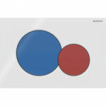 Geberit Sigma01 működtetőlap 2 mennyiséges öblítéshez, Bambini gyermek WC-hez, fehér-kék/vörös 115.770. LB. 5 (115770LB5) (115.770.LB.5 ;)