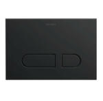 Duravit DuraSystem A1 nyomólap Dual Flush, matt fekete WD5001031000 (WD5001031000)