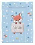  Babastar puha pelenkázó lap 50*70 cm - Kék csillagos róka - babastar