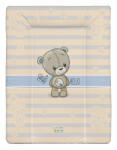  Babastar puha pelenkázó lap 50*70 cm - Kék maci + pillangó