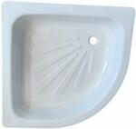 Mistral zuhanytálca I. o. 80x80x14, íves, fehér (MIS 80I/ÍV)