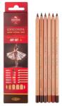 KOH-I-NOOR Művészeti készlet 6db-os KOH-I-NOOR Gioconda pasztel ceruza sötét színek