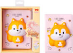  Traders notesz squishy-vel, A5, 128 mintás lap, mókus, iigen (IG6059)