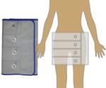 Törzs mandzsetta 4 légkamrás PQ-1000-hez (M, L méret) - rapidtest-lab - 33 350 Ft