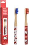Take Care Set 2 periute de dinti din bambus pentru copii Hello Kitty, Take Care (42148)