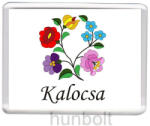  Kalocsa-Virágminta hűtőmágnes (műanyag keretes)