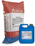 Azichem OSMOKOLL 2 komponensű burkolat ragasztó, ozmotikus vízzáró képességgel. C2TE S1