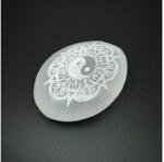 R. M. ékszer Ásványok Szelenit szappan yin yang 9-10cm (109729)