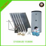 Sunex Pachet 5 panouri solare - apă caldă - Sunex AMP 12, 5 MP + Boiler 1000 L