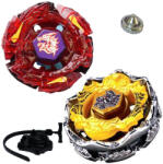  Pachet titirezi 4D Meted L-Drago Rush BB98 fara lansator + Death Quetzalcoatl 125RDF BB119 cu lansator si varf metalic (111313H)