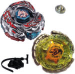  Pachet titirezi 4D L-Drago Destroy F: S BB108 fara lansator + Nightmare Rex SW145SD cu lansator si varf metalic (111316D)