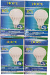 HOPE R Set 4 becuri LED E27 7W 2700K lumina calda 350LM HOPE R (HP4E277W)