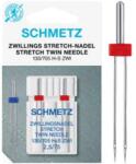 Schmetz Ac dublu, materiale elastice, finete 75/2.5 Schmetz 130/705 H-S ZWI