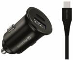 SWISSTEN Samsung Super Fast Charging CL adapter 25W + USB-C/USB-C kábel 1, 2m fekete (20117100)