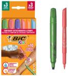 BIC Tatuaje temporare Kids 3 stampile, 3 markere, 10 sabloane Bic 517297