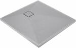 Deante Cadita de dus patrata Deante Correo din granit gri 80x80 cm (KQR_S42B) - neakaisa