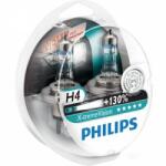Philips Set 2 Becuri auto far halogen Philips H4 X-treme Vision, +130%, 12V, 55W