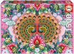 Educa Puzle Educa din 1500 de piese - Pauni Bengal (EDU19942) Puzzle