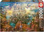 Educa Puzzle Educa din 2000 piese - Orașul viselor (EDU19944) Puzzle