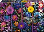 Educa Puzzle Educa din 500 de piese - Flori înflorite (EDU19909) Puzzle