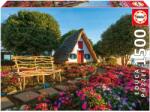 Educa Puzzle Educa din 1500 de piese - Santana, Madeira (EDU19938) Puzzle