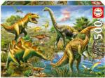 Educa Puzzle Educa din 500 de piese - Jurasic (EDU19903) Puzzle