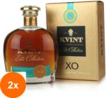 Kvint Set 2 x Coniac Kvint Elite Collection 20 Ani XO, in Cutie, 40% Alcool, 0.5 l