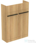Ideal Standard I. Life S 60x21 cm-es 2 ajtós álló szekrény mosdó és fogantyú nélkül, Natural oak T5298NX (T5298NX)
