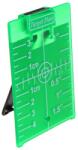  Mágneses céltábla - zöld, támasztó lábbal. 10.5 cm x 7.4 cm (celt-lz)