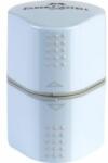 Faber-Castell Răzătoare, cu trei găuri, FABER-CASTELL "Grip 2001 Trio", albastră
