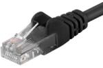  Cablu retea UTP cat. 6 Negru 0.25m, sp6utp002c (sp6utp002c)