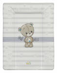  Babastar puha pelenkázó lap 50*70 cm - Levendula maci + pillangó - babyshopkaposvar